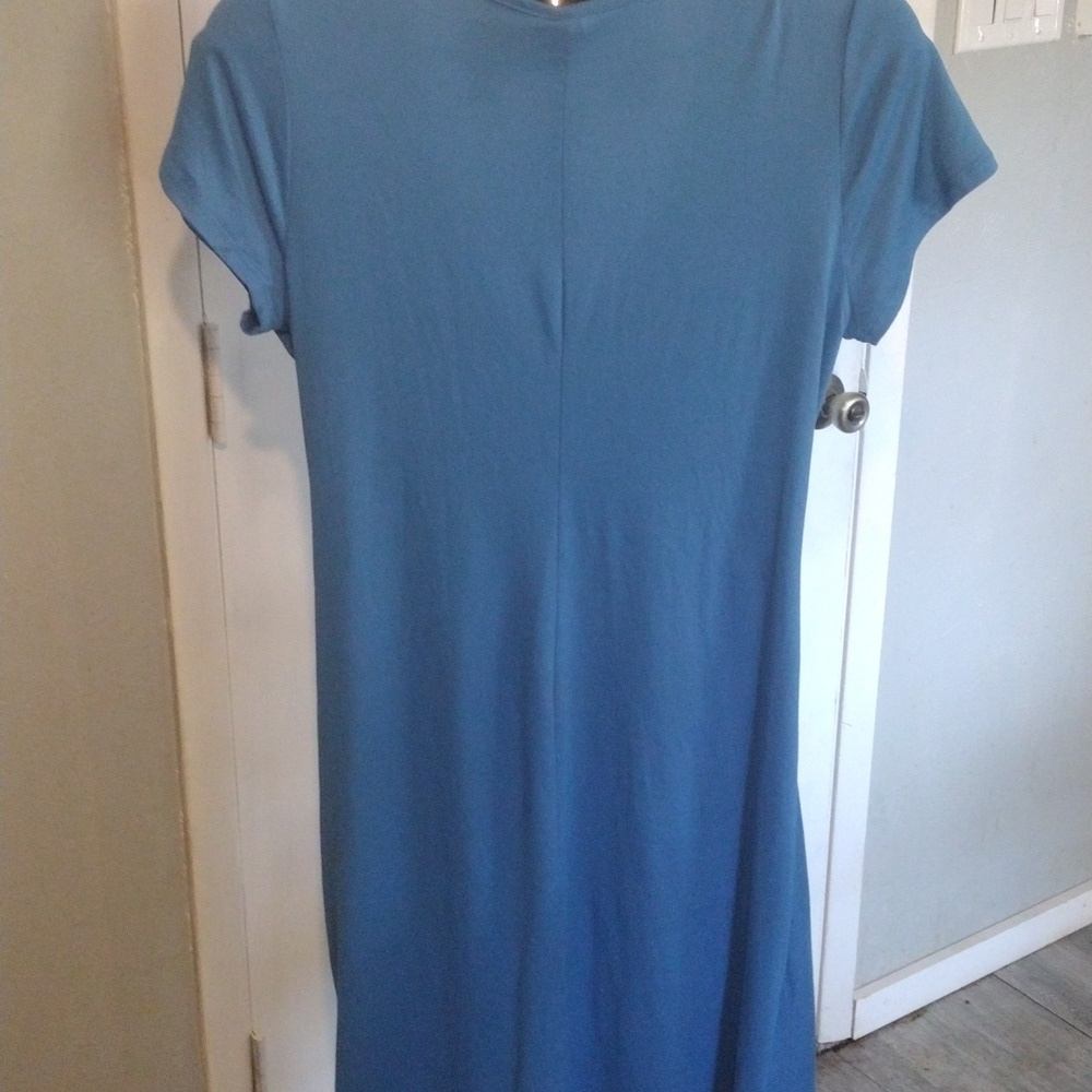 24Seven Luxe Blue Dress – Effortless Elegance & Comfort, Women’s Size XL NWT - Picture 4 of 8